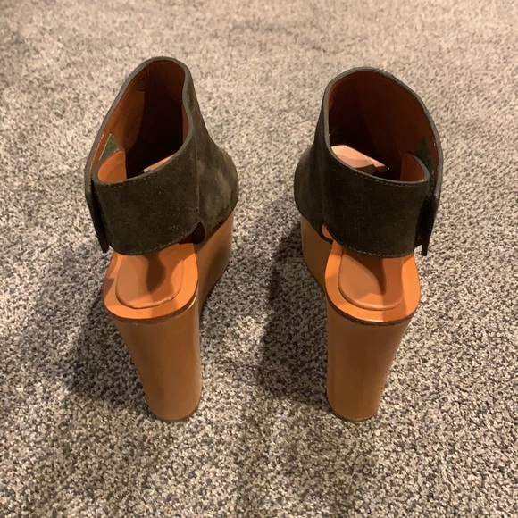 Celine wooden wedges - Picture 3 of 5